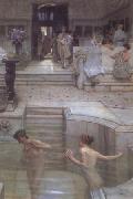 Alma-Tadema, Sir Lawrence A Favourite Custom (mk23) oil painting